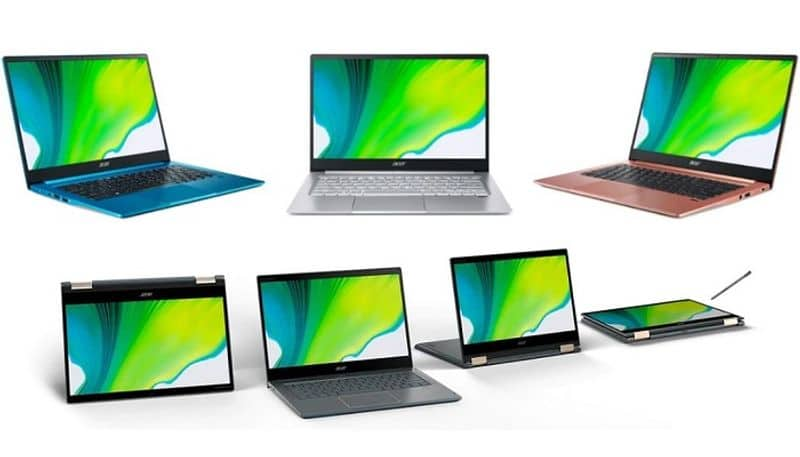 Acer launches 3 new  laptops with Intel 11th Gen Core i5, i7 Tiger Lake CPUs