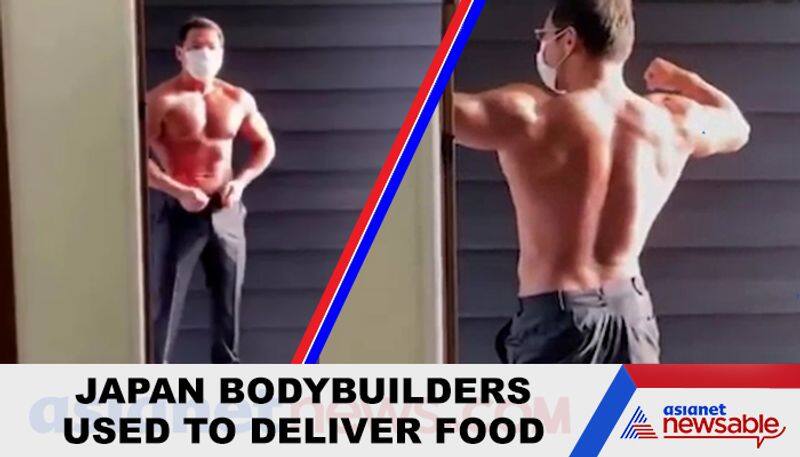 Japans sushi restaurant uses shirtless bodybuilders to deliver food - gps