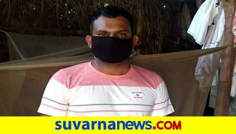 Retired Soldier Self Quarantine in Guttal in Haveri District