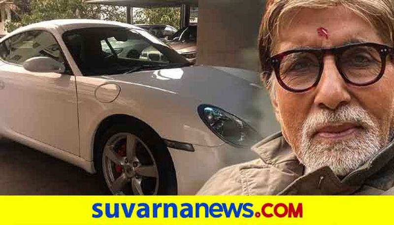 Bollywood star amitab bachchan Porsche cayman car for sale