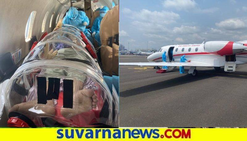 Corona virus Patient Airlift From Kolkata To Chennai