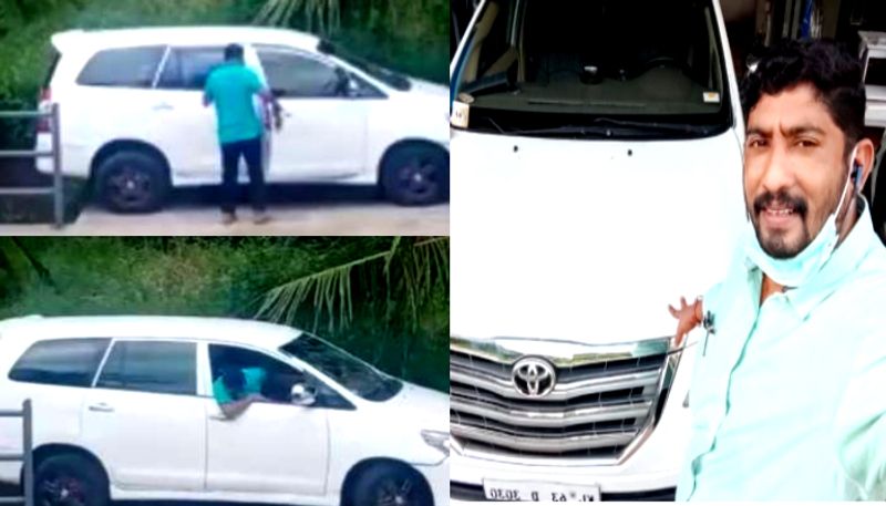 Viral Innova Driver In Social Media Named Biju From Mahe