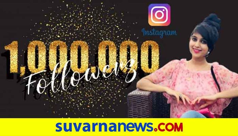 Bigg boss Niveditha gowda touches 1 million followers on Instagram