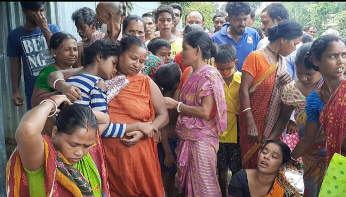 নেশার ঘোরে রক্তারক্তি কাণ্ড, মেয়ের সামনে স্ত্রীকে 'পিটিয়ে খুন' মদ্যপ স্বামীর