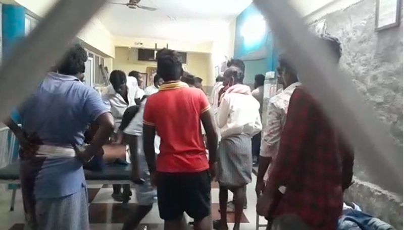 two ycp groups street fight in gurajala