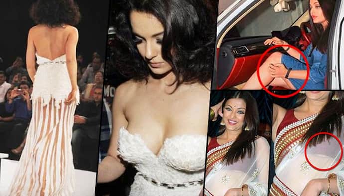 <p>Here is the complete list of celebrities and their oops moments.</p>
