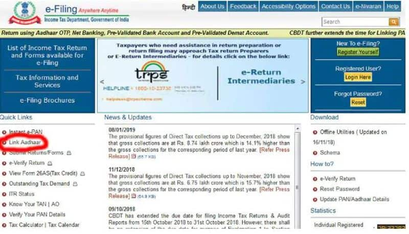 Is your PAN card linked with Aadhaar card? Follow these steps to find out details