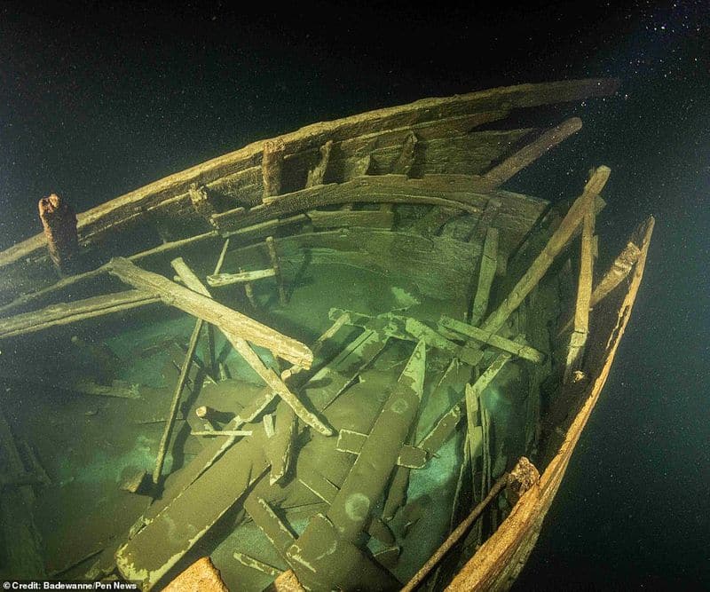 400-year-old ship discovered in near-perfect condition at the bottom of the Baltic Sea