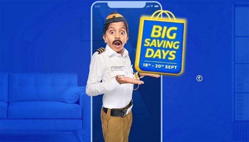 Flipkart Big Saving Days Offer  From September 18, Pre-Book Items at Rs. 1