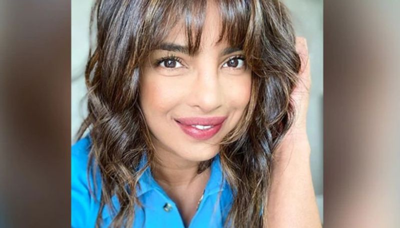 priyanka chopra shers picture of her new hairstyle