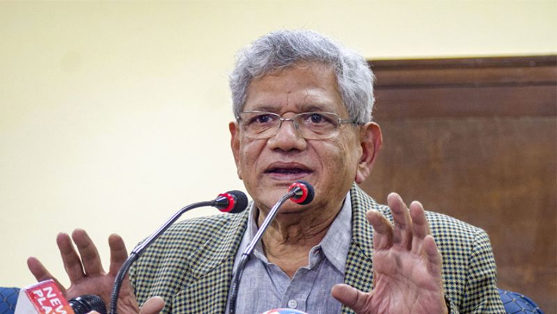 cpm general secretary sitaram yechury against pm modi and yogi adityanath on up election 2022