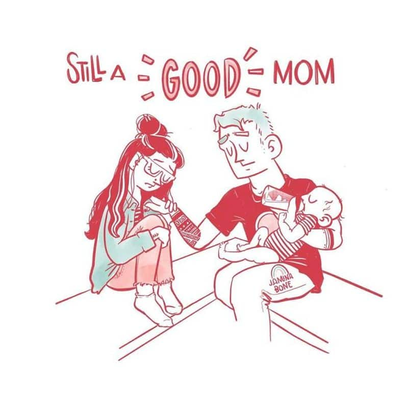 still a good mom illustrations