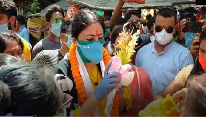 চাল-চাকরি-ত্রিপল-আমপান ত্রাণের টাকা চুরি করেছে তৃণমূল সরকার, অগ্নিমিত্রার নিশানায় মুখ্যমন্ত্রী মমতা