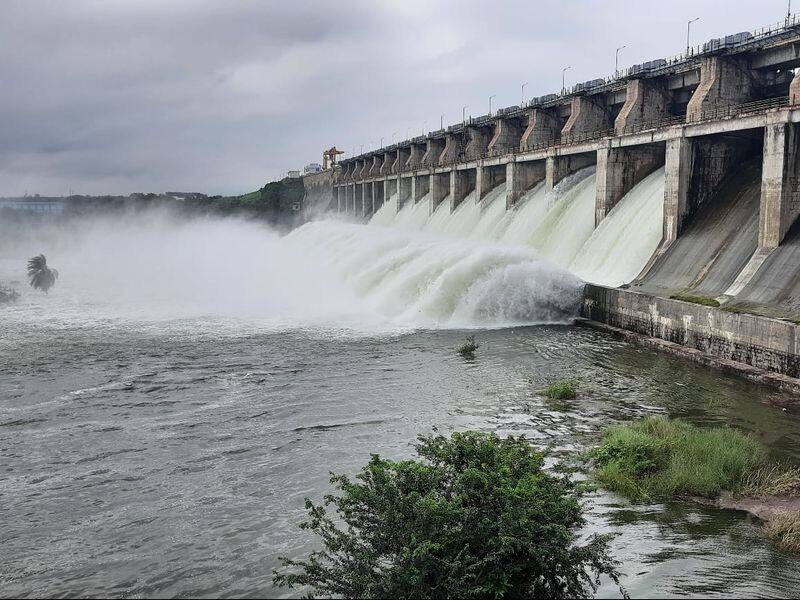 Lower Manair Dam gates lifted to release water