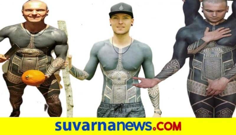 Artiste covers his whole body with tattoo including private part ksn