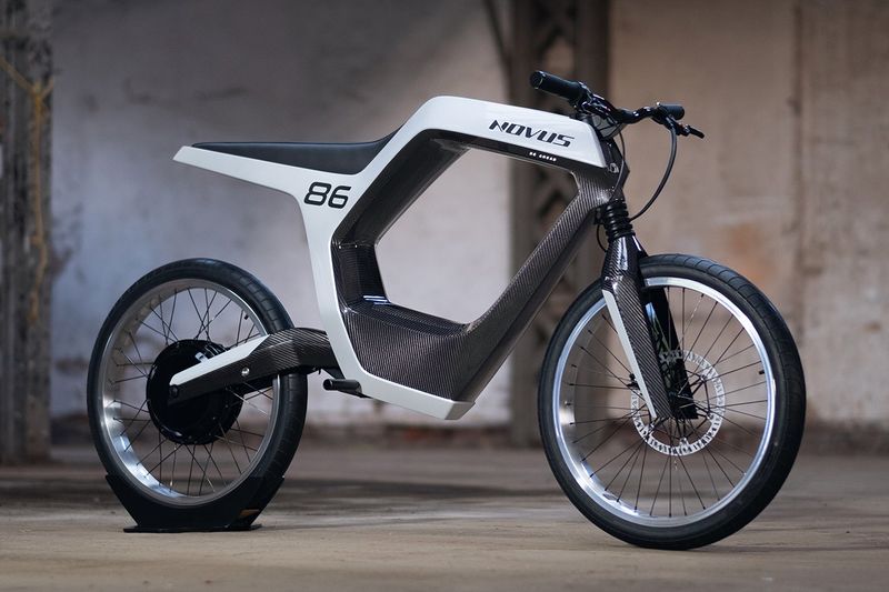 Novus electric motorcycle unveil expensive electric bike in Germany