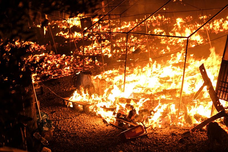 West Bengal: Mystery surrounds massive fire outbreak in Gangasar market; 10 shops burnt-dbr