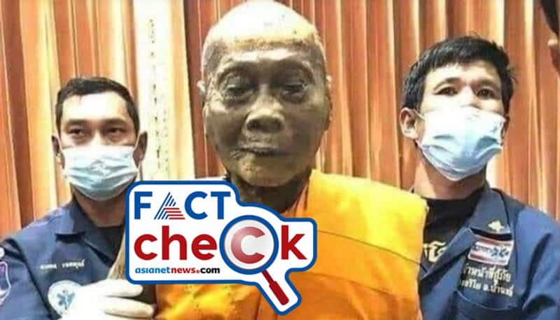 reality of claim Dead monk smiling even after a hundred years