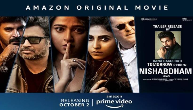 R Madhavan and Anushka Shetty starrer Nishabdham is first tri lingual film released on OTT