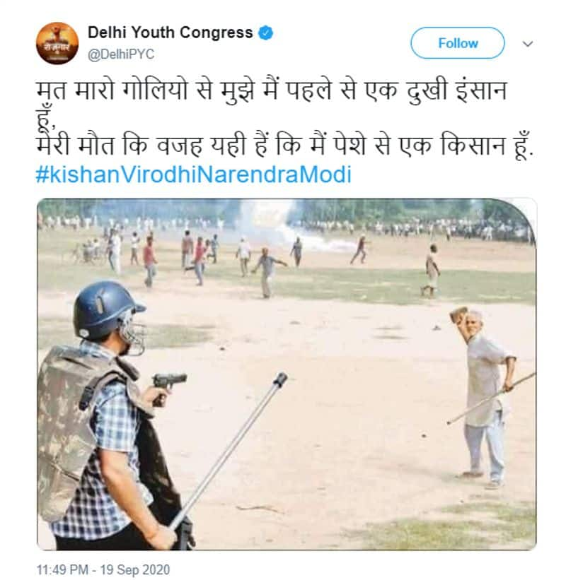 Fact Check Farmers Photo Circulating With Wrong Caption Kisan Virodhi Narendra Modi pod