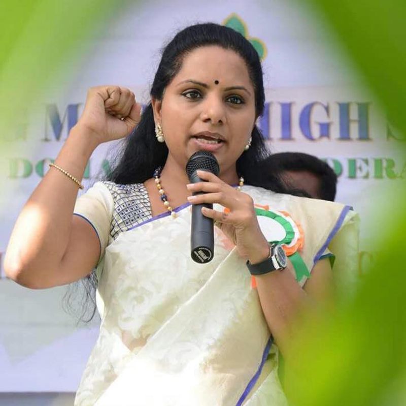 Kalvakuntla Kavitha shared KCR video, captioned 'My Hero' went viral - bsb