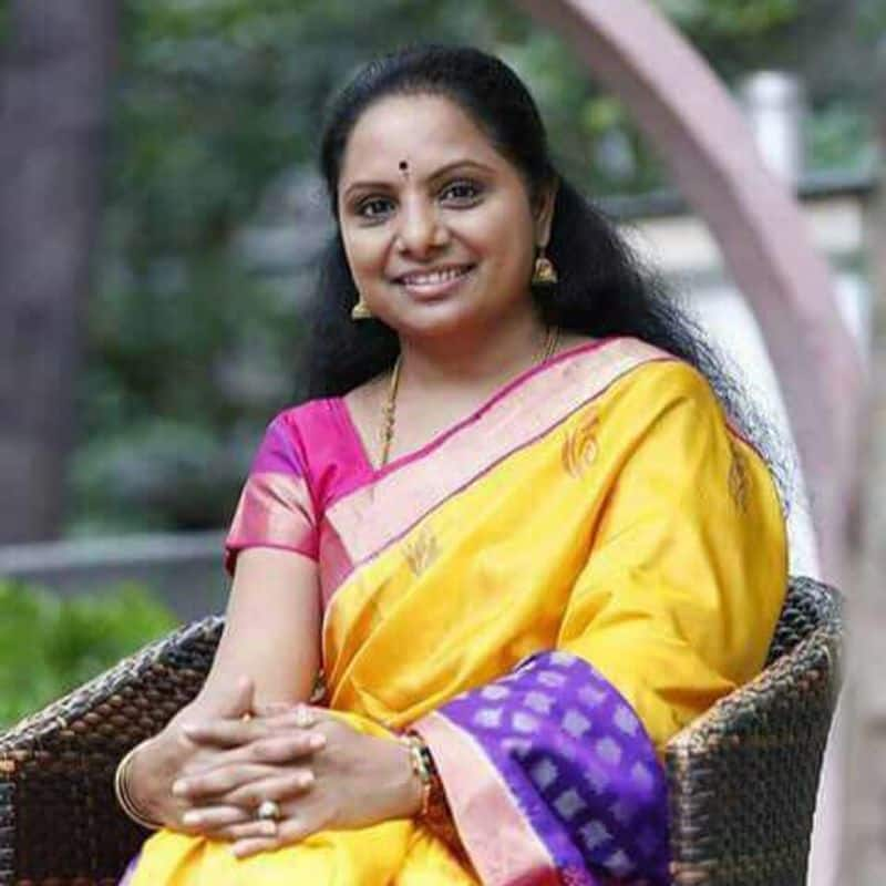 BRS  MLC  Kalvakuntla  Kavitha  Leaves  For  Delhi