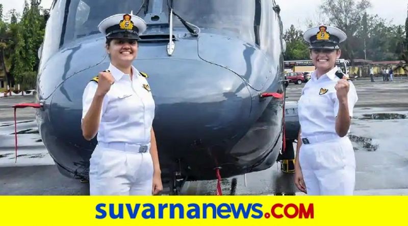 In a first 2 women officers to operate helicopters from Indian Navy warships pod