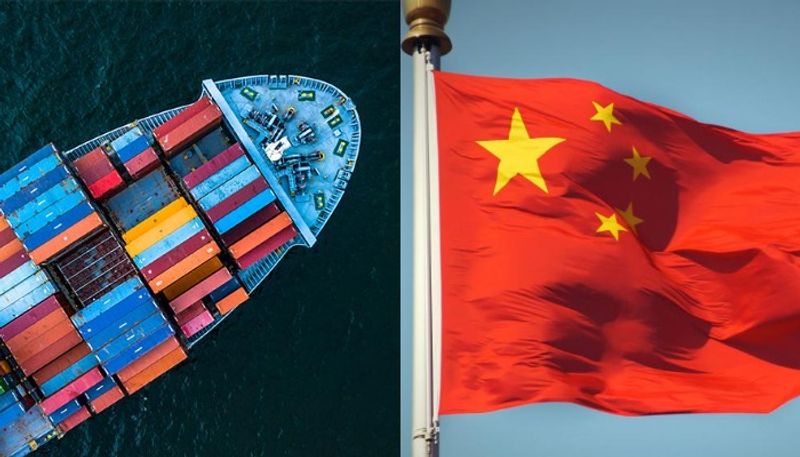 Chinese import decline in this year April to august 2020