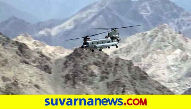 China doubling its total number of air bases air defence heliports near Indian border ckm