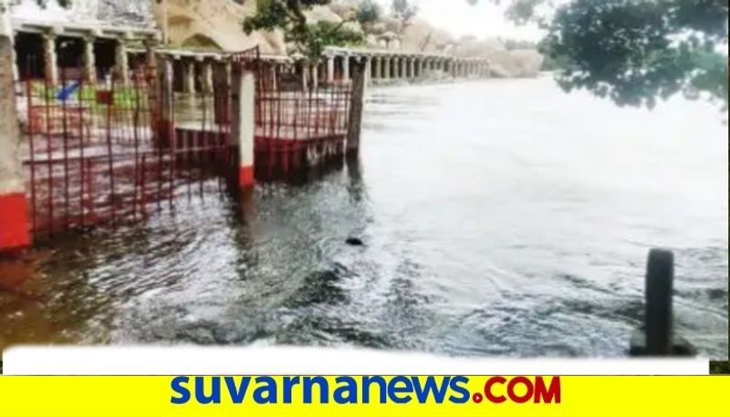 Heavy Rain Hampi Submerged in Water snr