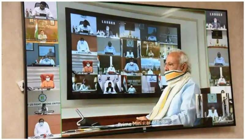 modi arranged virtual meeting with ministers