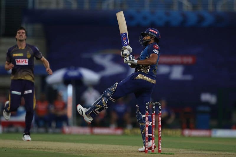 IPL2020 Rohit Shines, beat Kolkata Knight Riders by 49 runs