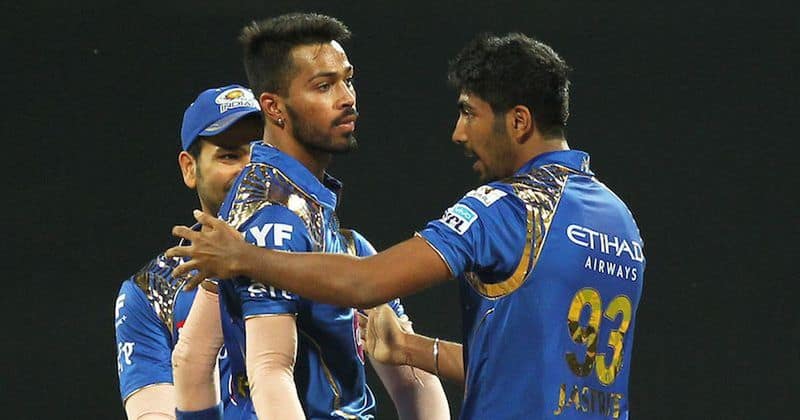 ipl 2020 mi vs kkr Hardik Pandya abusing Jasprit Bumrah fans blast