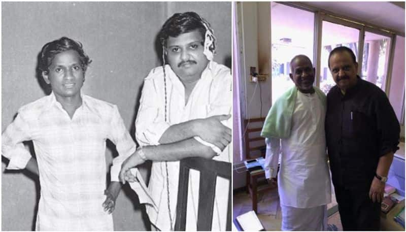 Ilayaraja remembers SPB in Rock with Raja event