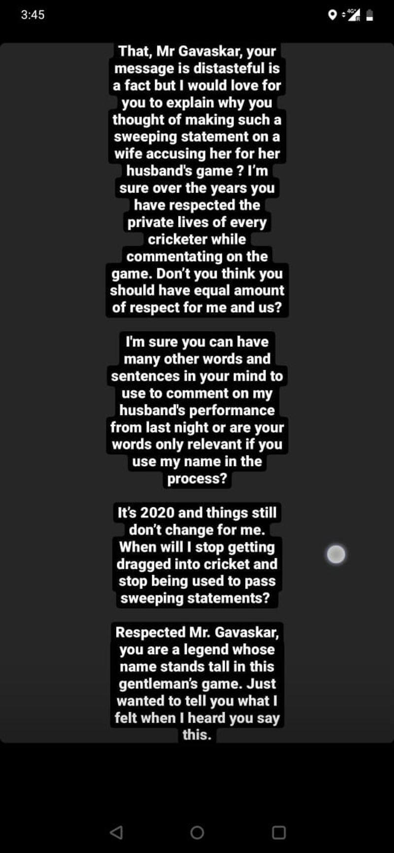 Anushka Sharma hits back after Sunil Gavaskar comment about RCB Captain Kohli performance kvn