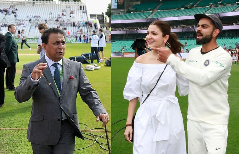 IPL 2020 Anushka Sharma hits back Sunil Gavaskar about Virat Kohlis performance