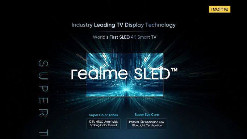 Realme SLED 4K Smart TV With 55-Inch Screen Size Launch soon  in India