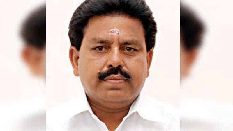 corona affect... Bargur aiadmk mla CV Rajendran admitted hospital