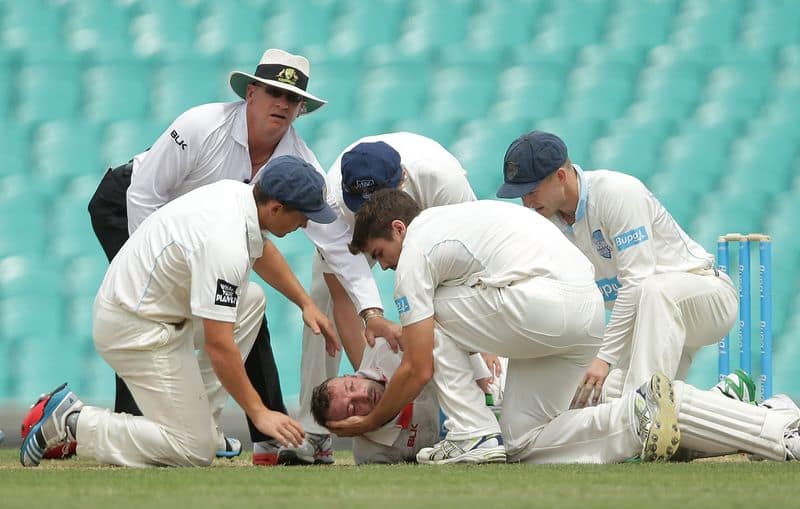 On This Day in 2014 Phillip Hughes Dies after being struck by bouncer