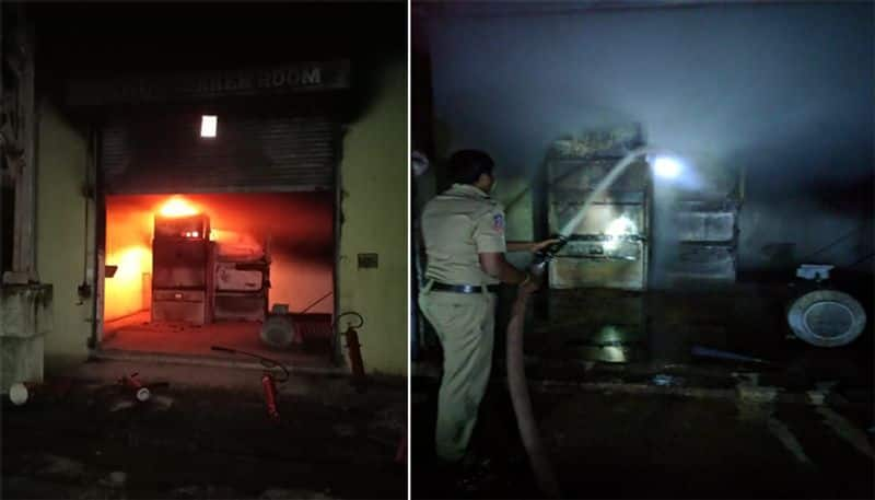 fire accident at chemical factory at vizag