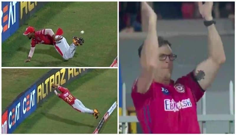 That Unbelievable Pooran six save aganist Rajastan royals