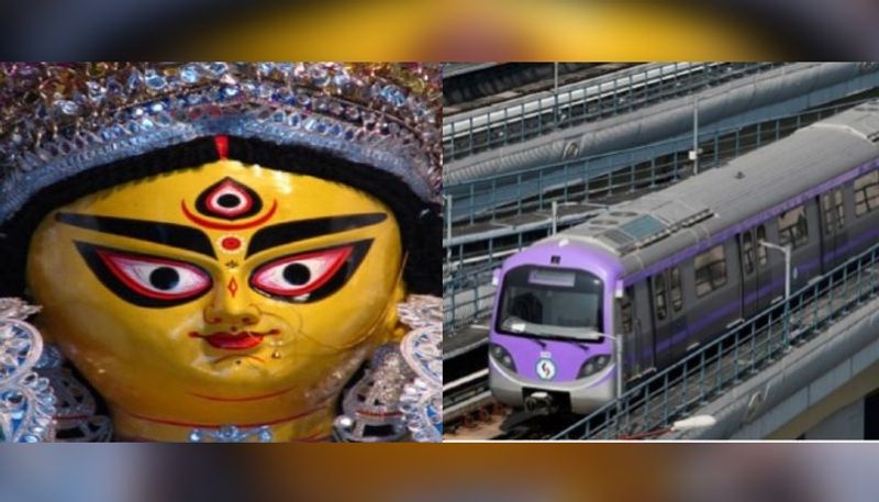 Kolkata metro not to run trains whole night during Durga puja-dbr