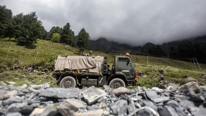 India China border