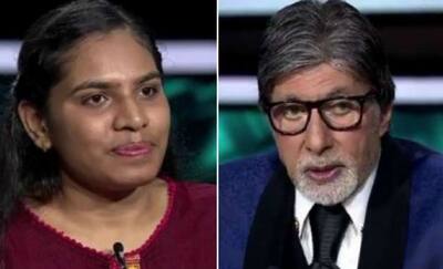 झुग्गी में रहने वाली भोपाल की बेटी बनी 'KBC 12' की पहली कंटेस्टेंट, आपबीती सुन भावुक हो गए बिग बी