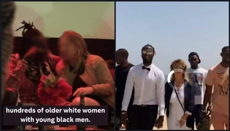 sex tourist grannies fly out for flings with younger Gambian men on Sex On The Beach