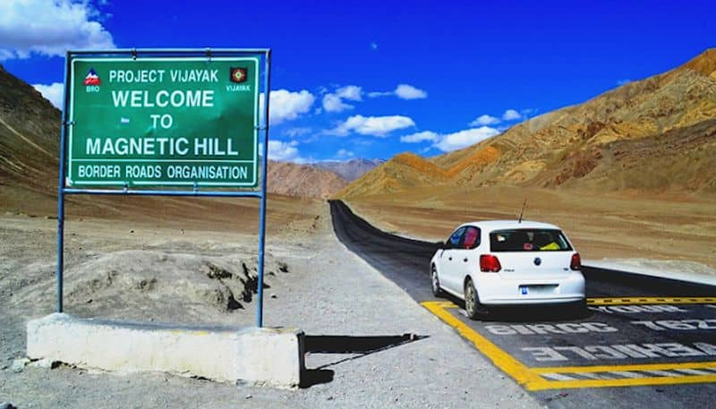 Magnetic Hill Mystery: Ladakh's Gravity-Defying Wonder