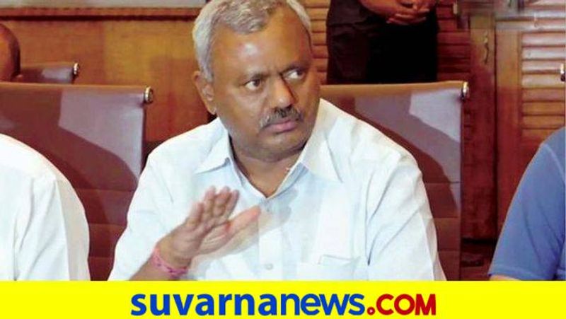 Covid Risk Minister ST Somashekar Slams JDS MLA Sa Ra Mahesh  snr