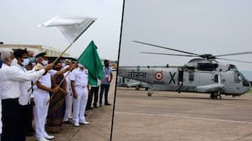 Visakhapatnam Indian Navy takes part in aerial seeding