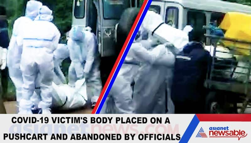 Shocking Covid-19 victim's body abandoned on roadside by health department staff-YCB