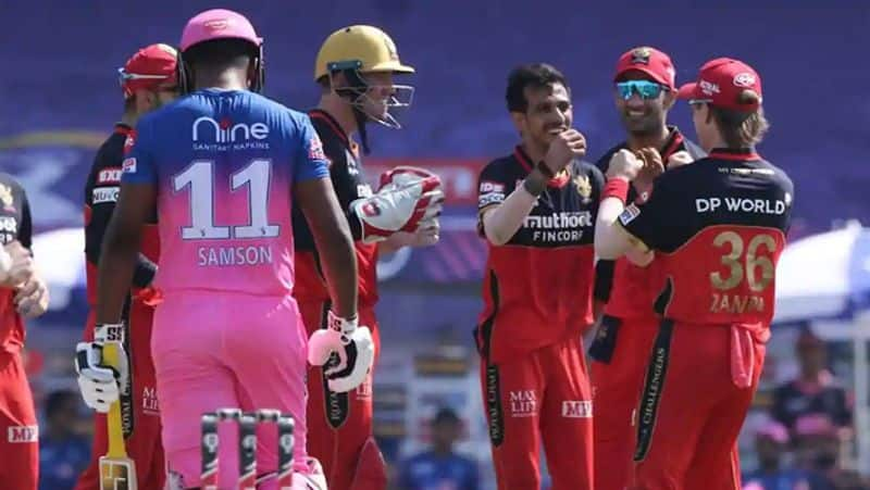 IPL 2021 Rajasthan Royals takes Royal Challengers Bangalore in Dubai